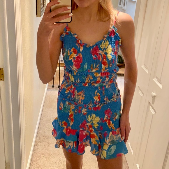 Karlie mini smocked dress - Picture 2 of 3